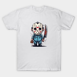 cute mad jason chibi T-Shirt